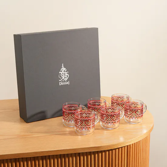 Dimlaj Darza Glass Mug Set