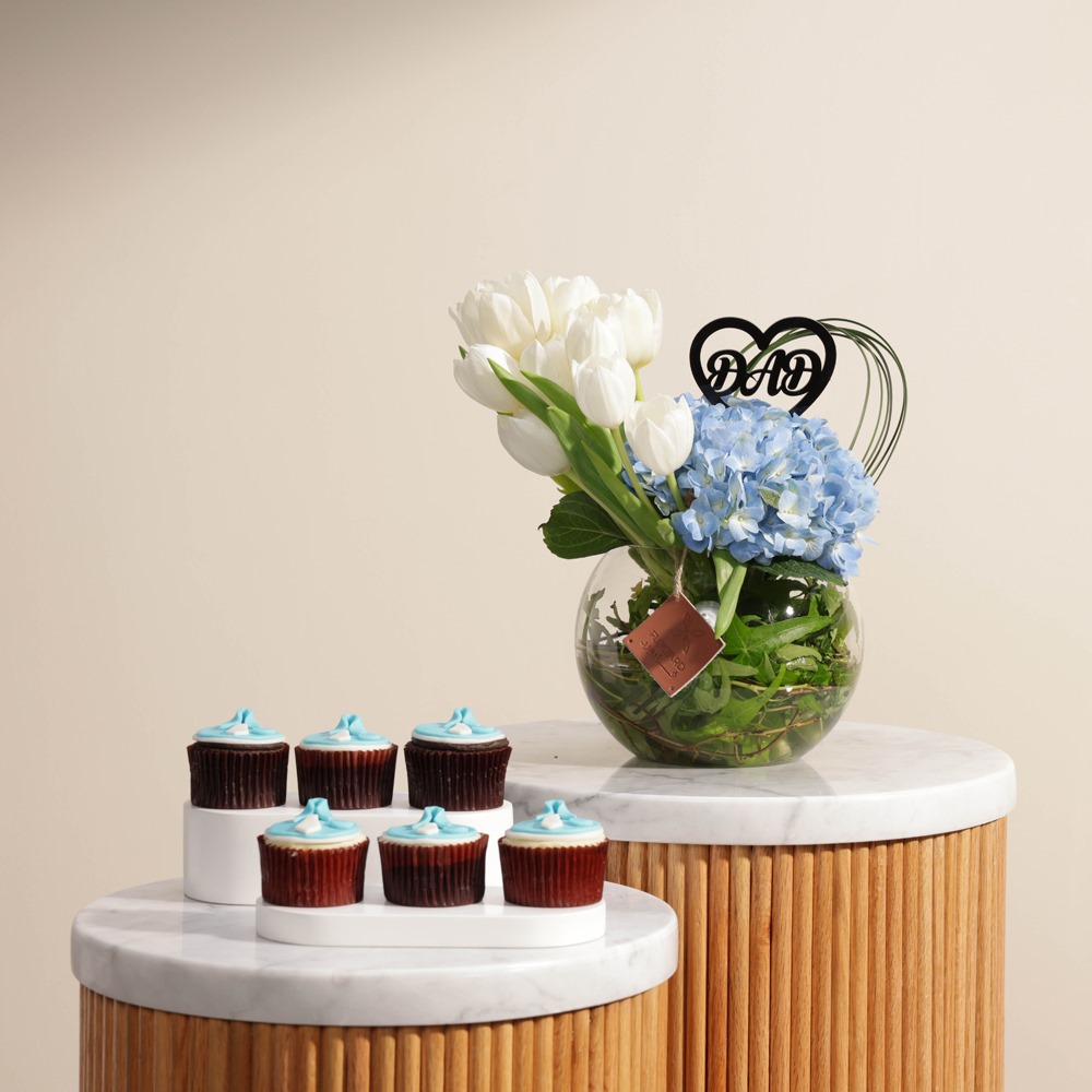 NJD Dad's Cupcakes | Lovely Flowers