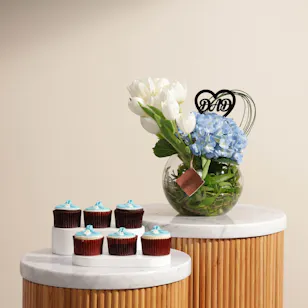 NJD Dad's Cupcakes | Lovely Flowers NJD Dad's Cupcakes | Lovely Flowers
