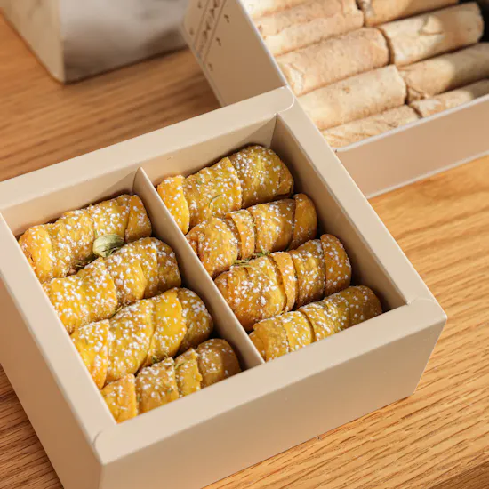 Nuts and More Luxury Arabic Sweets Gift Basket