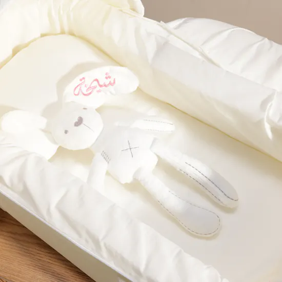 Tiny Rose Personalized Embroidered Baby Set