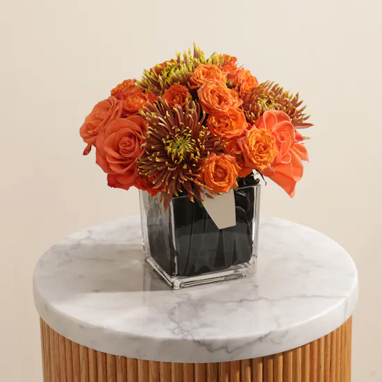 Autumn Grace Flowers Vase