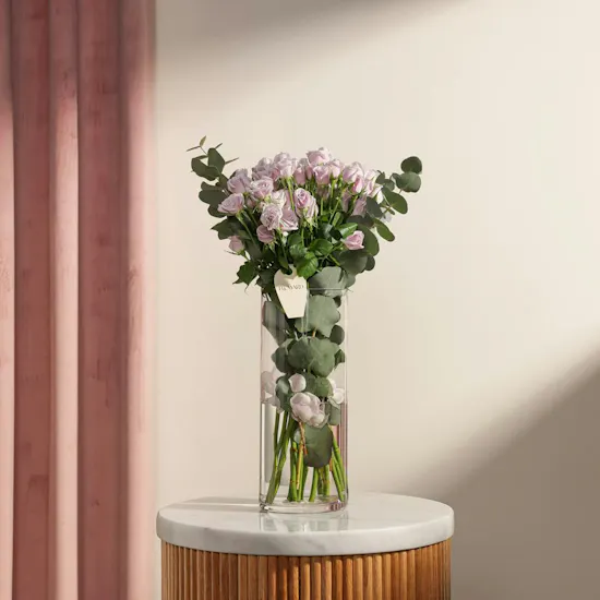 Graceful Baby Roses Vase