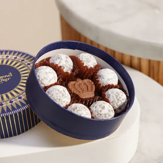 Charbonnel et Walker Chocolate Truffles Box | Pure Fun Flowers Vase