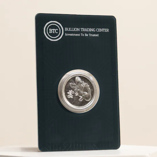 BTC Daisy Duck Silver Pound Coin
