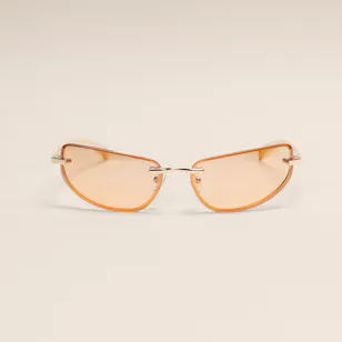 Le Specs Bubbles Wrap Gold Women's Sunglasses 