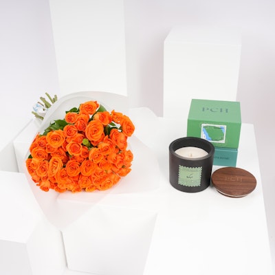 PCH Mecca Scented Candle | Baby Roses 