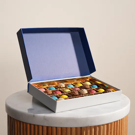 Lilac Colored Bonbon Chocolate Box | 24 Pieces