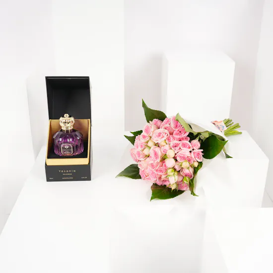 عطر أميثيست من ياسانيا 100 مل | باقة وردية