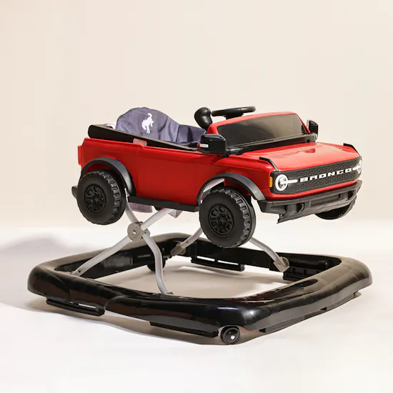 Bright Starts Ways to Play Ford Bronco Car 4-in-1 Walker | Red