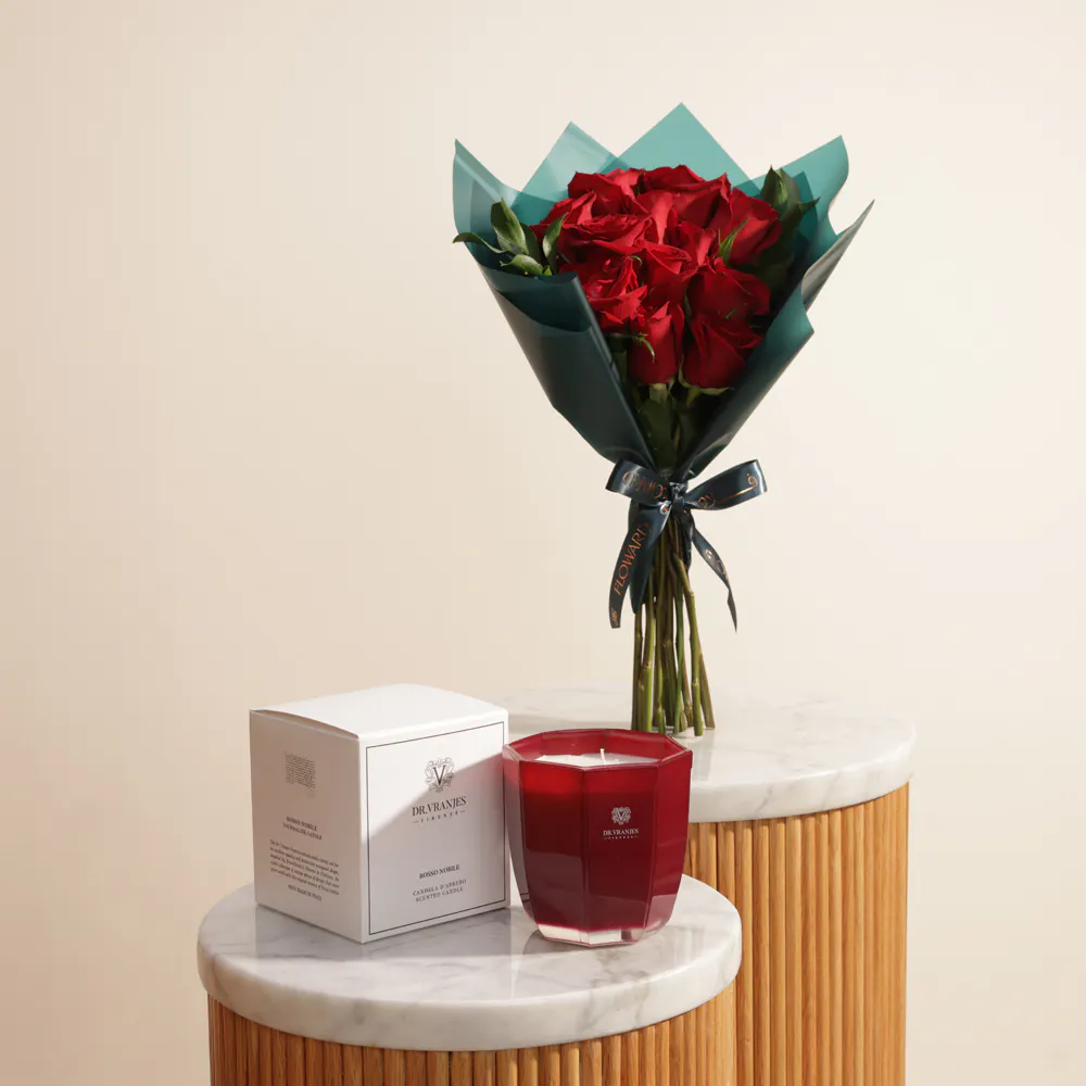 Buy and send Dr. Vranjes Firenze Candle Tourmaline Rosso Nobile