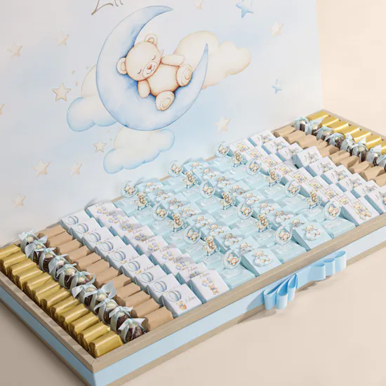 Le Chocolatier Dubai Personalized Welcome Little Star Large Chocolate Tray