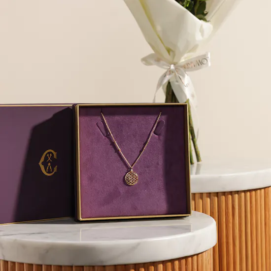 Charriol Cable Signature C de Charriol Women's Necklace | Shinny Flowers