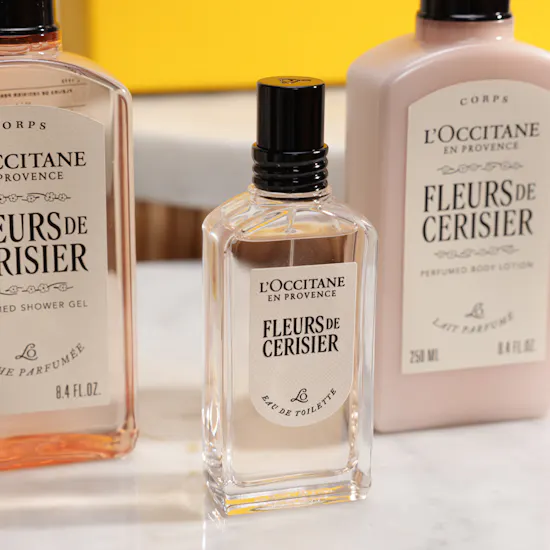مجموعة عطر فلور دو سوريزييه او دي تواليت للنساء من لوكسيتان