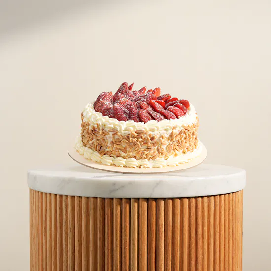 Secrets Cake Sugar Free Strawberry Cake