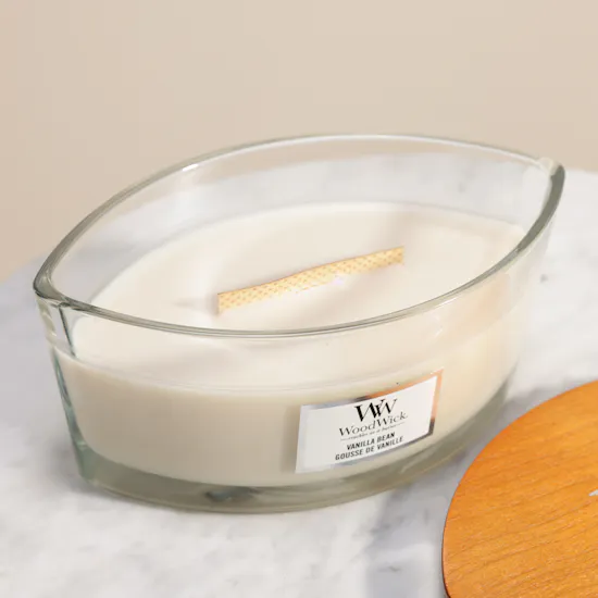 WoodWick Vanilla Bean Ellipse Candle | 660 g
