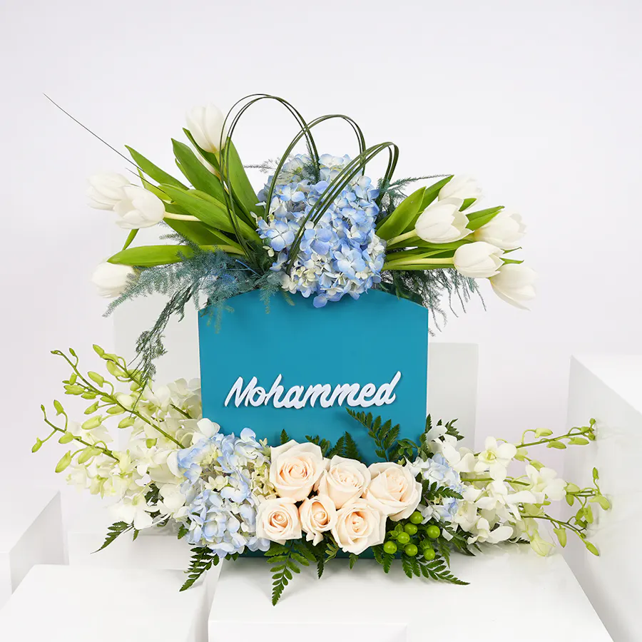 New Baby Reception Vase | Delicate Blooms 2