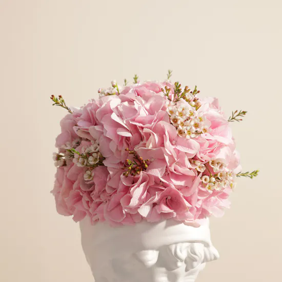 Whispering Blush Muse Flower Vase