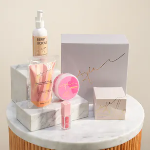 Ayla Naturals Pink Hair and Skincare Kit