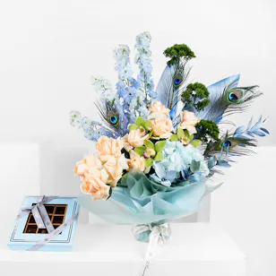 Empire Mix Chocolate Box | Elegant Flowers