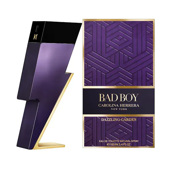 Bad Boy Dazzling Garden Carolina Herrera for Men 100ml | Red Roses