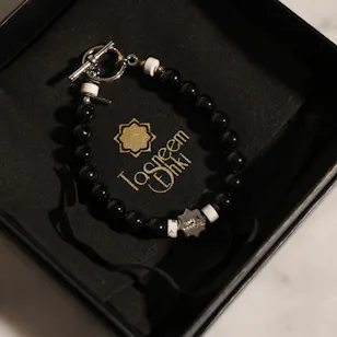 Tasneem Eshki Grace Black Onyx Bracelet Tasneem Eshki Grace Black Onyx Bracelet