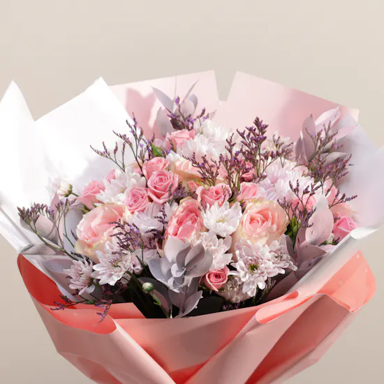 Floward Coffee Cake | Birthday Flowers Bouquet