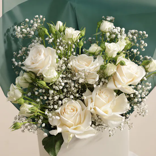Soft Tones Flowers Bouquet