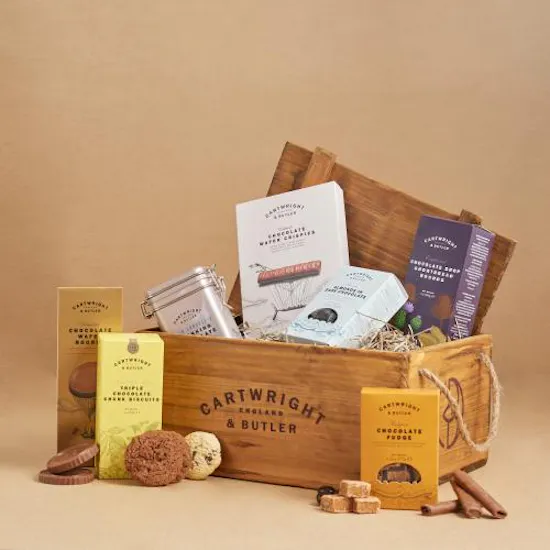 Cartwright & Butler Chocolate Hamper | Pretty in Pink