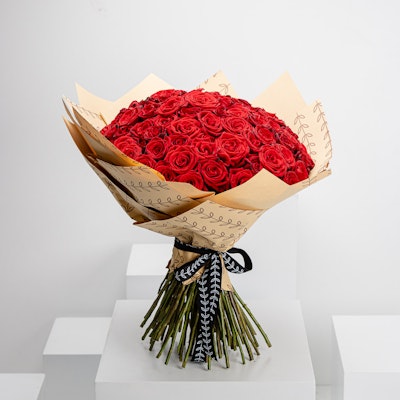 100 Local Roses | Bouquet