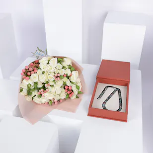Floward Rosary | Baby Roses Bouquet