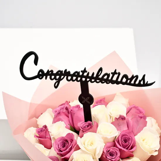 Mix Roses, graduation collocation.