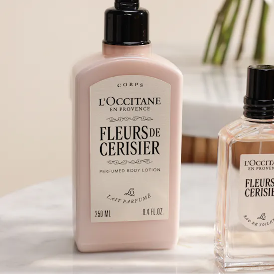 مجموعة عطر فلور دو سوريزييه او دي تواليت للنساء من لوكسيتان | باقة زهور رائحة الجمال
