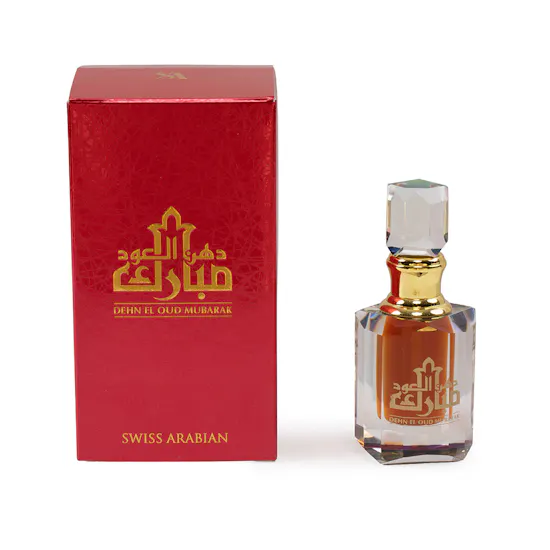 Swiss Arabian Dehn Al Oud Mubarak 6 ml | Red Roses