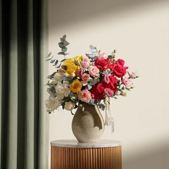 Quiet Elegance Flowers Vase