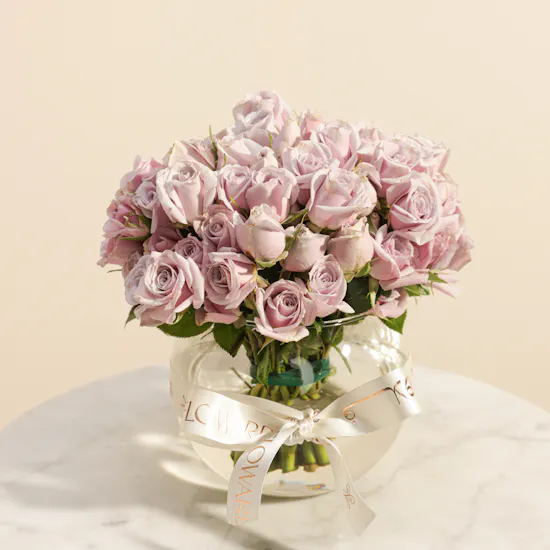 Miss L' by L'azurde Gold Earrings | Bold Beauty Flowers Vase