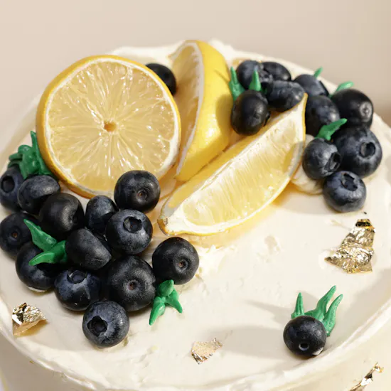 Floward Lemon Blueberry Delicious Cake