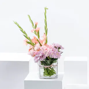 Bright Pink | Glass Vase