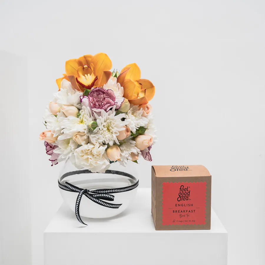 Feel Good Tea English Breakfast Tea Bags | Blooms Vase 5