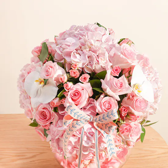 Pink Beauty Floral Vase