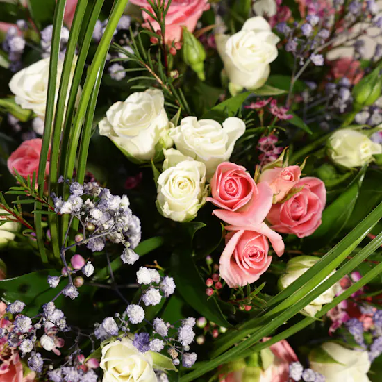 Delicate Roses Vase