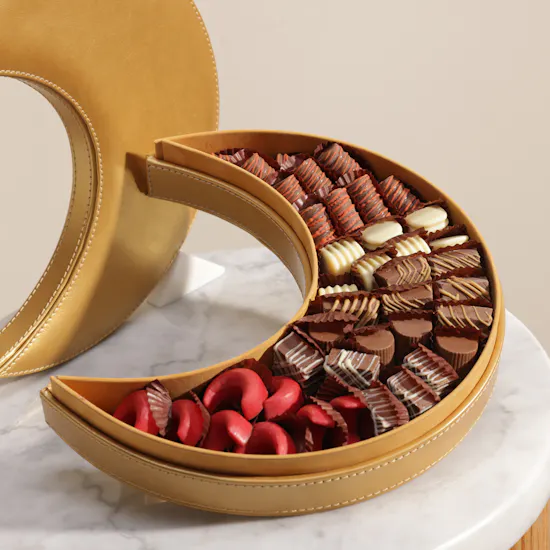 Le Chocolatier Dubai Crescent Chocolate Box