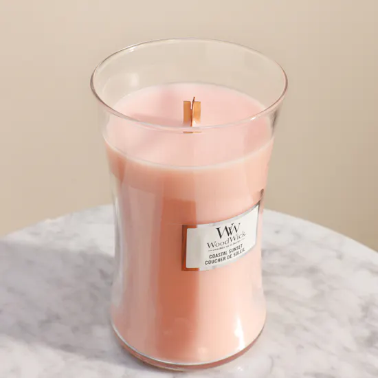 Woodwick Coastal Sunset Large Hourglass Candle