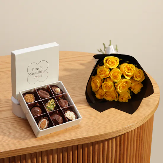 Floward Small Mix Chocolate Box | Sunshine Beauty Flowers