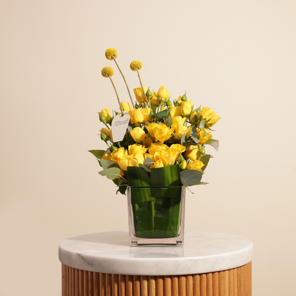 مزهرية الشمس المشرقة