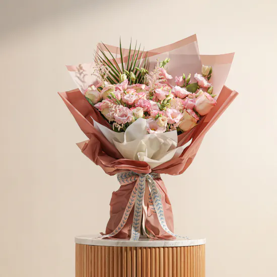 Pink Flowers Bouquet