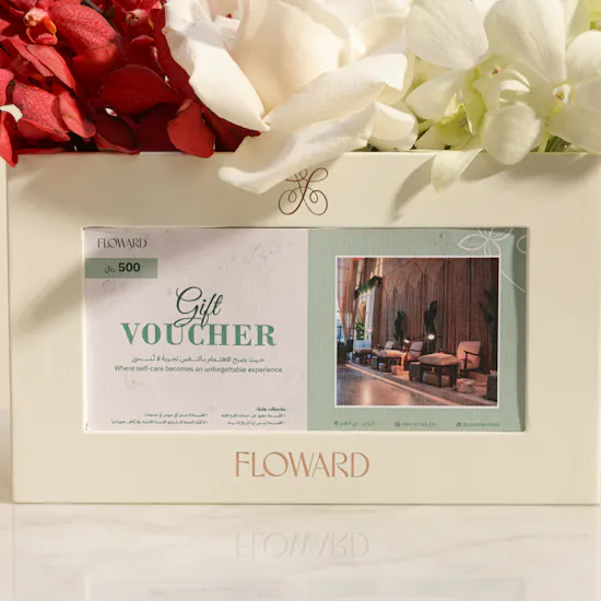 Joyous Hands Spa 500 SAR Gift Voucher | Wedding Congratulatory Flowers