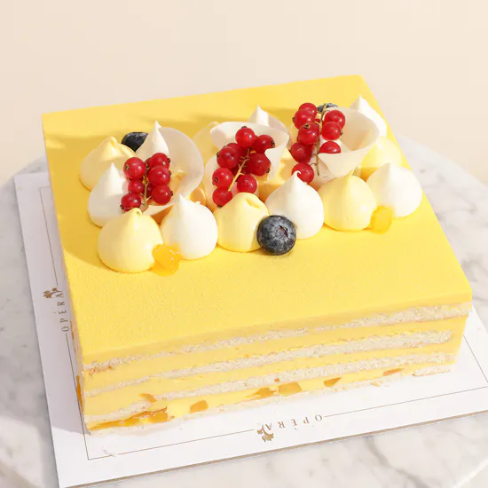Opera Mango Cake