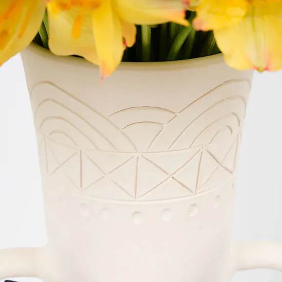 Yellow Flowers Keramos Studio Hassawi Jass