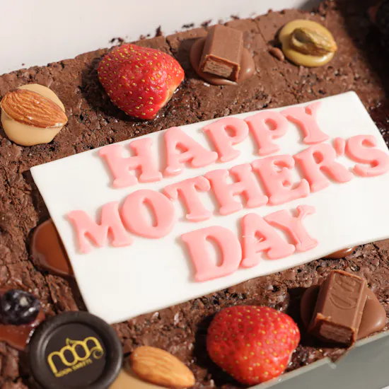 Noon Sweets Mother's Day Brownies